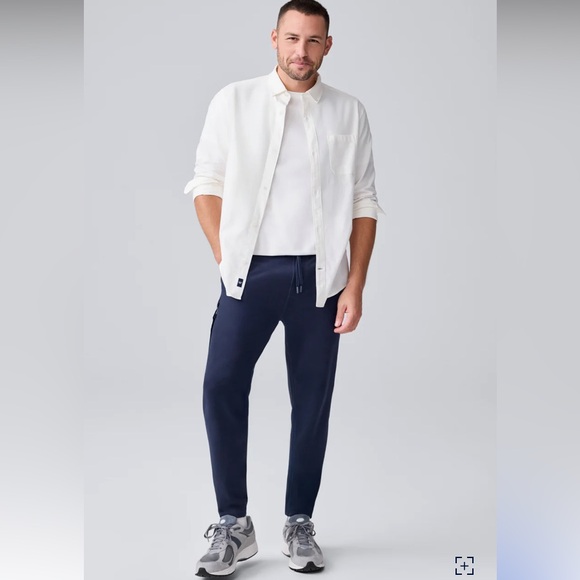 MACK WELDON Mens For Daily Wear Navy Stretch Sweatpants Jogger’s | S - Picture 1 of 16